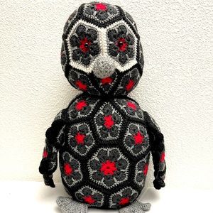 Large Crochet Penguin Stuffed Animal Plush